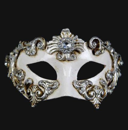 Colombina Barocco Silver White