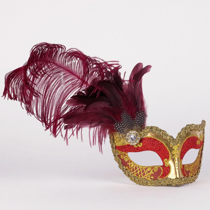 Colombina Can Can Gold Bordeaux - Image 2