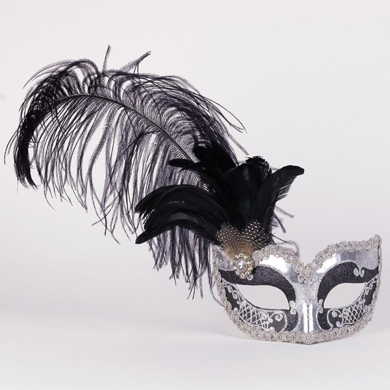 Colombina Can Can Silver Black