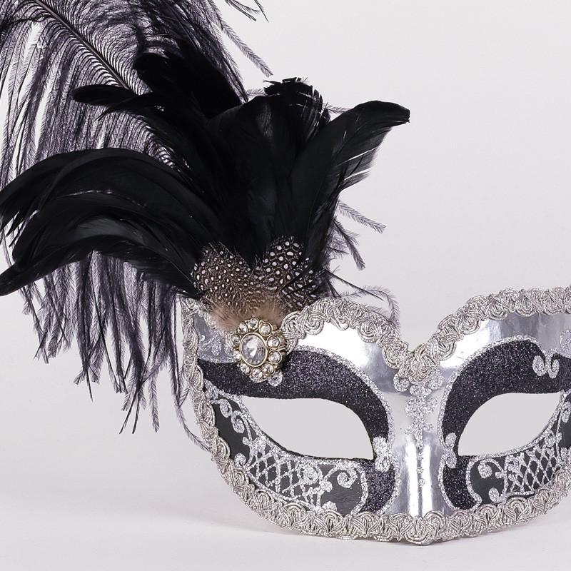 Colombina Can Can Silver Black - Image 3