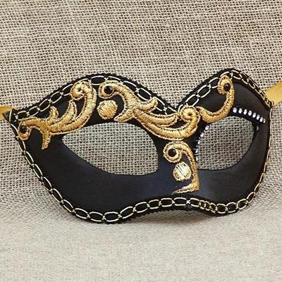 Colombina Deco Black Satin