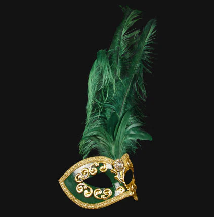 Colombina Piume Mezza Green - Image 3