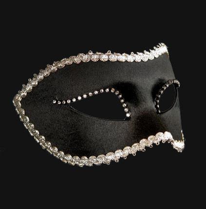 Colombina Satin Strass Black - Image 3